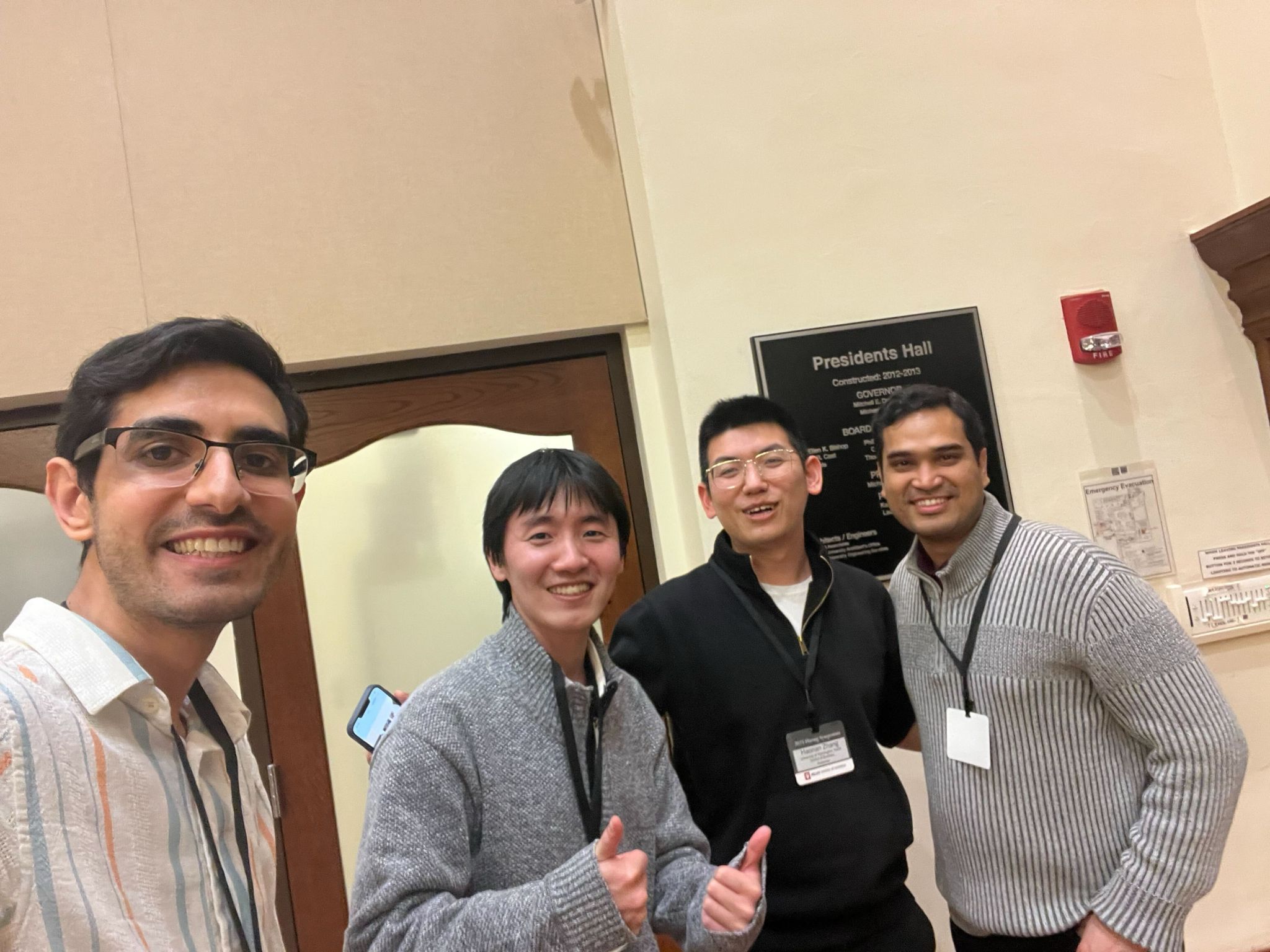 UW and Guangqi at Haring Symposium 2025